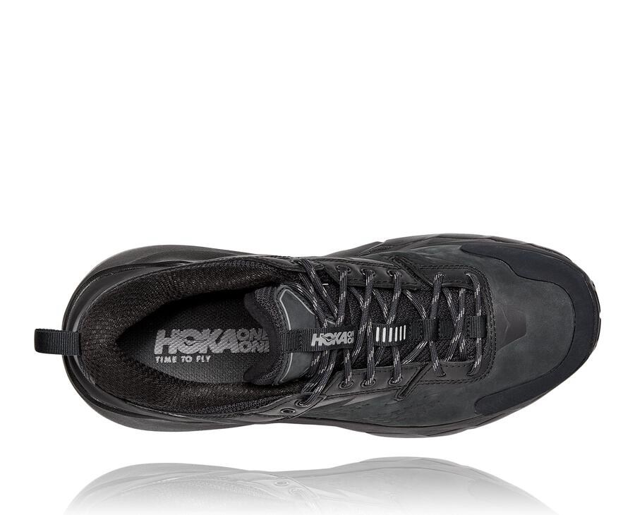 Hoka One One Trailove Tenisky Panske Čierne - Kaha Nizke GORE-TEX - 83607-VAJT